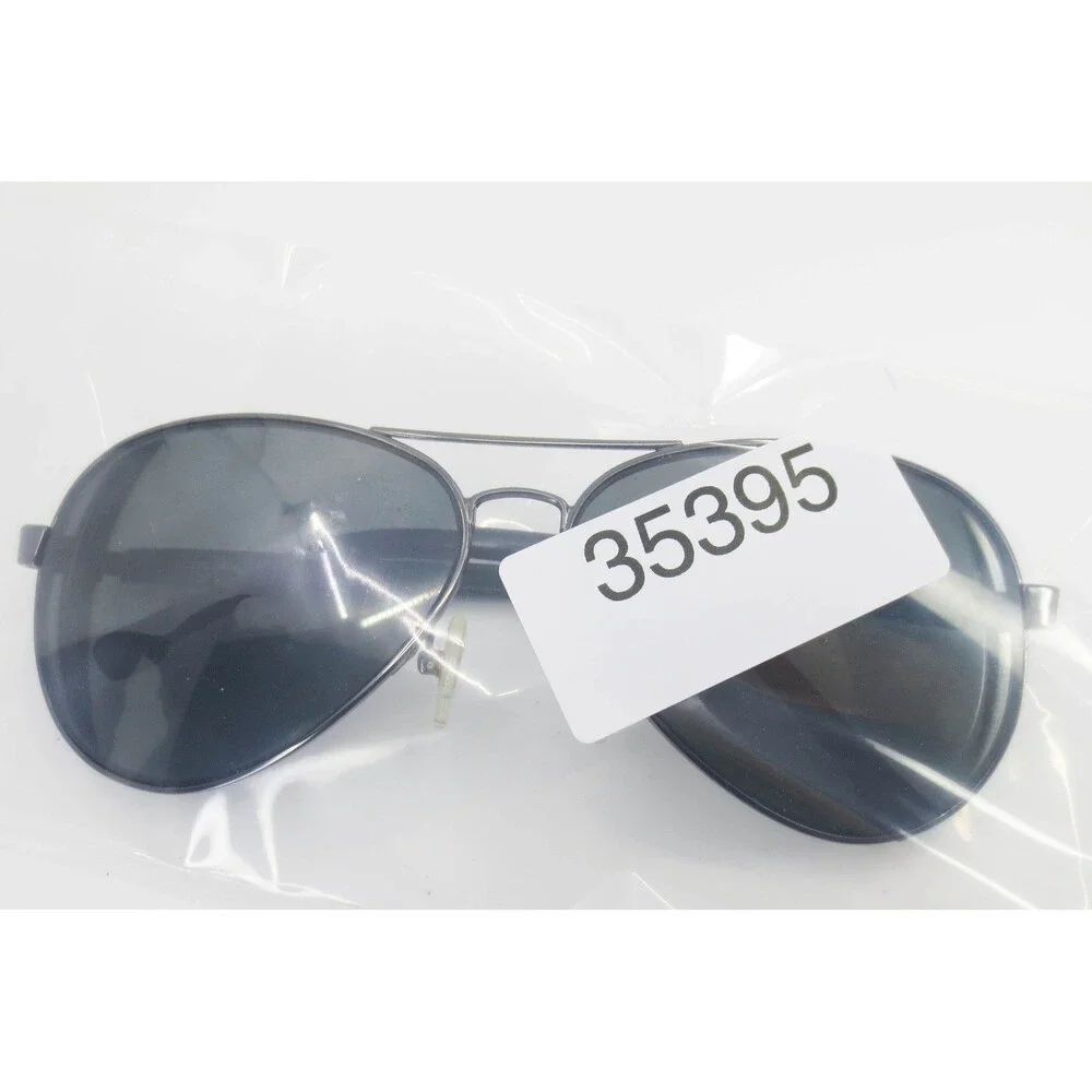 Lacoste L163S Aviator Sunglasses Gunmetal Black Metal Frame Pilot 62-13-140 035